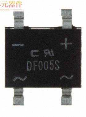 DF005S-G原装「BRIDGE RECT 1PHASE 50V 1A DFS」正品