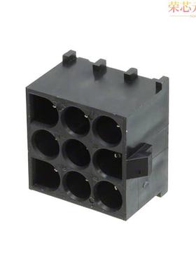 1-641972-1原装「CONN HEADER VERT 9POS 6.35MM」正品