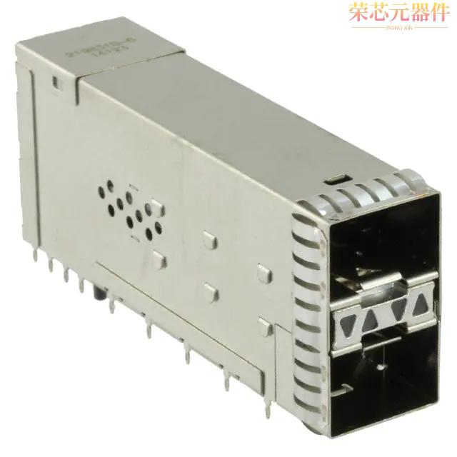 2198318-6原装「CONN ZSFP+ RCP W/CAGE 2X1 40P RA」正品