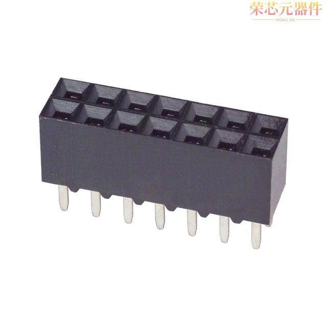 5-534998-7原装「CONN RCPT 14POS 0.1 GOLD PCB」正品