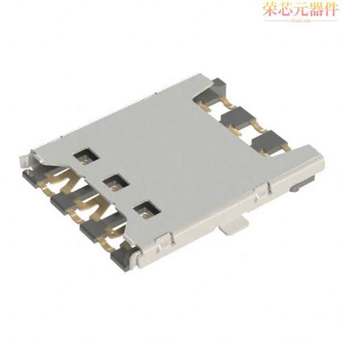 SIM8051-6-0-14-00-A原装「NANO SIM PUSH PULL, 6P,S