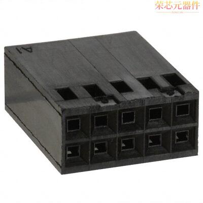 87456-5原装「CONN HOUSING 10POS .100 DUAL ROW」正品