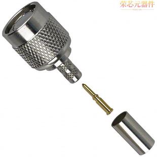 PLUG STR 122410原装 CRIMP」正品 TNC OHM 「CONN