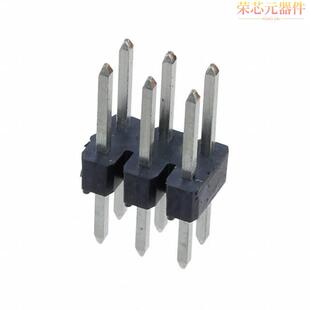 68602-406HLF原装「CONN HEADER VERT 6POS 2.54MM」正品