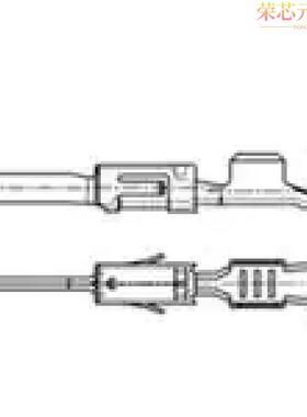 963898-1原装「CONN TAB 20-24AWG CRIMP TIN」正品
