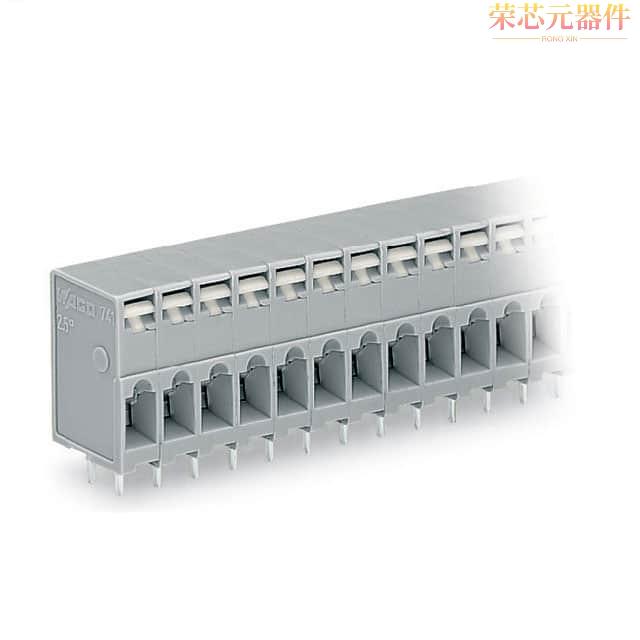 741-103原装「PCB TERMINAL BLOCK; PUSH-BUTTON;」正品