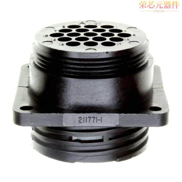 211771-1原装「CONN RCPT HSNG MALE 19POS PNL MT」正品