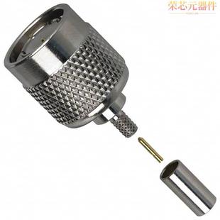 PLUG STR 122375原装 CRIMP」正品 TNC OHM 「CONN