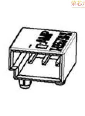 5-1355730-1原装「CONN HEADER R/A 3POS 2.54MM」正品