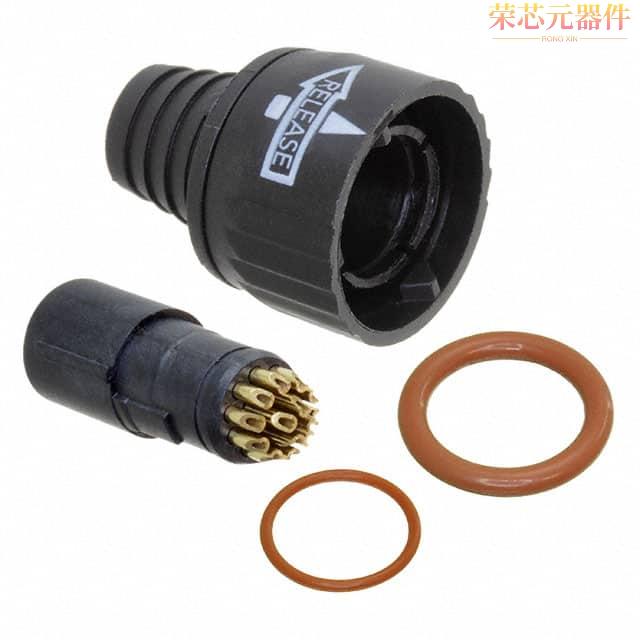 300084原装「CONN PLUG MALE 14P GOLD SLDR CUP」正品