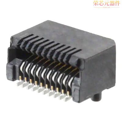 UE75-A20-6000T原装「CONN SFP RCPT 20POS SLD R/A SMD」正品