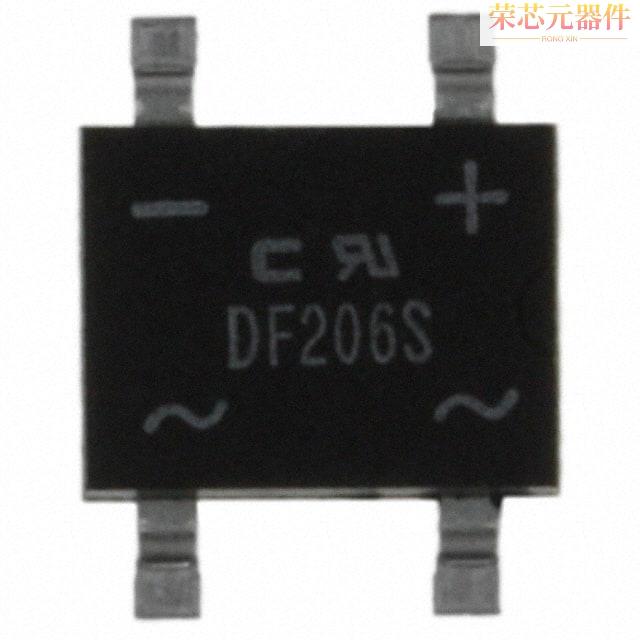 DF206S-G原装「BRIDGE RECT 1PHASE 600V 2A DFS」正品