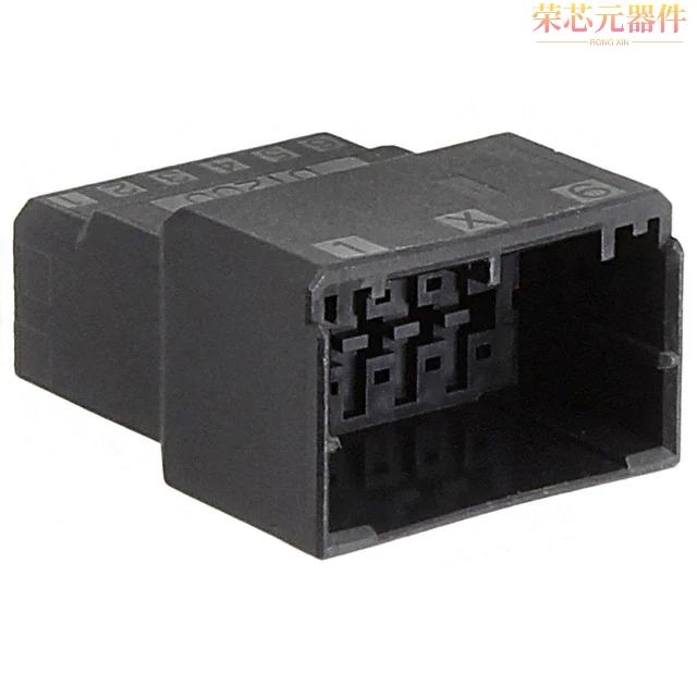 1-1903130-6原装「CONN PLUG HSNG 12POS DUAL KEY X」正品