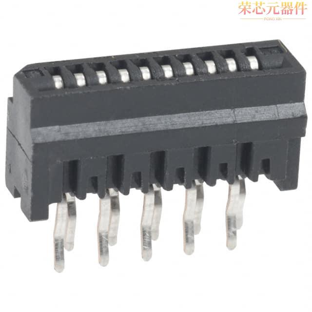 HLW10S-2C7LF原装「CONN FFC FPC VERT 10POS 1MM PCB」正品