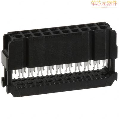 1658620-4原装「CONN RCPT 20P IDC 26-28AWG GOLD」正品