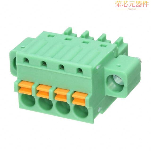 1851258原装「TERM BLOCK PLUG 4POS STR 3.81MM」正品