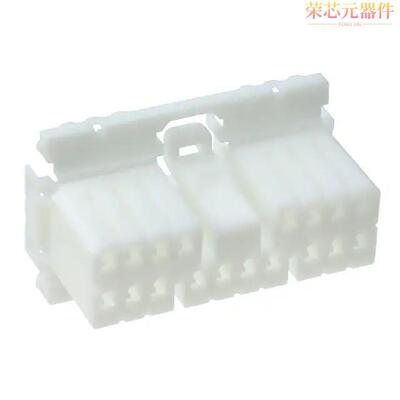 173853-1原装「CONN PLUG HSNG 18POS DUAL WHITE」正品