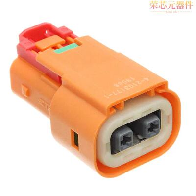 4-2103177-1原装「CONN PLUG HSG 2POS 10.40MM」正品