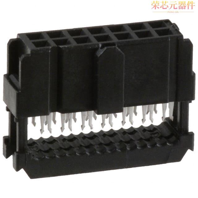 1658621-2原装「CONN RCPT 14P IDC 26-28AWG GOLD」正品