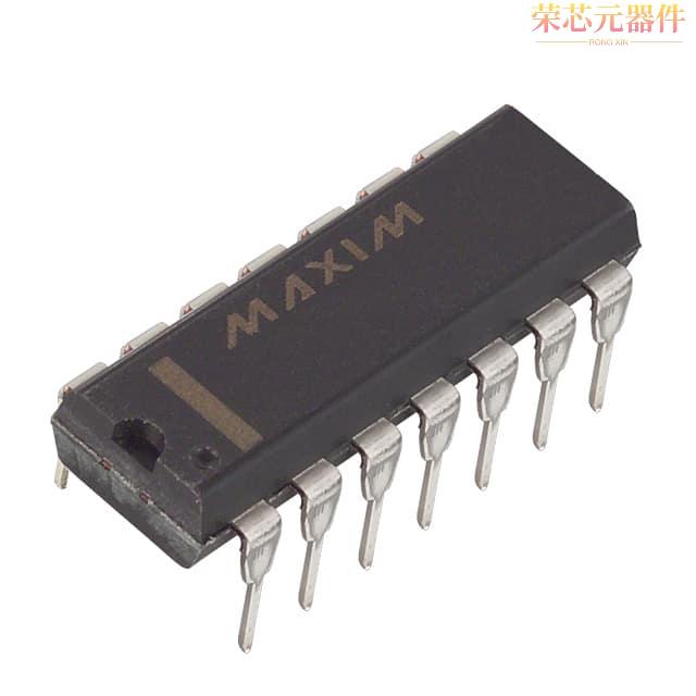 MAX908CPD+原装「IC COMPARATOR TTL QUAD HS 14-DIP」正品