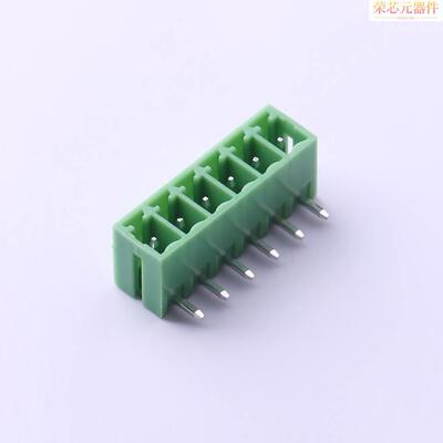 KF2EDGR-3.81-6P原装「3.81mm 排数:1 每排P数:6 弯针」正品