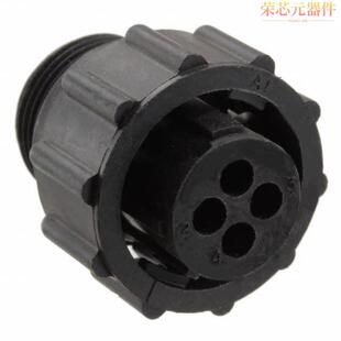 206516-1原装「CONN PLUG HSG FMALE 4POS INLINE」正品
