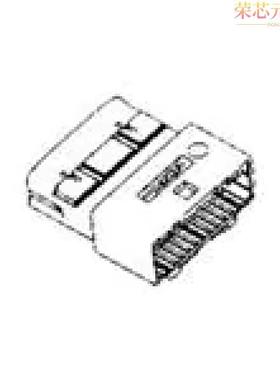 1376103-1原装「025 CONN CAP ASSY 24P」正品