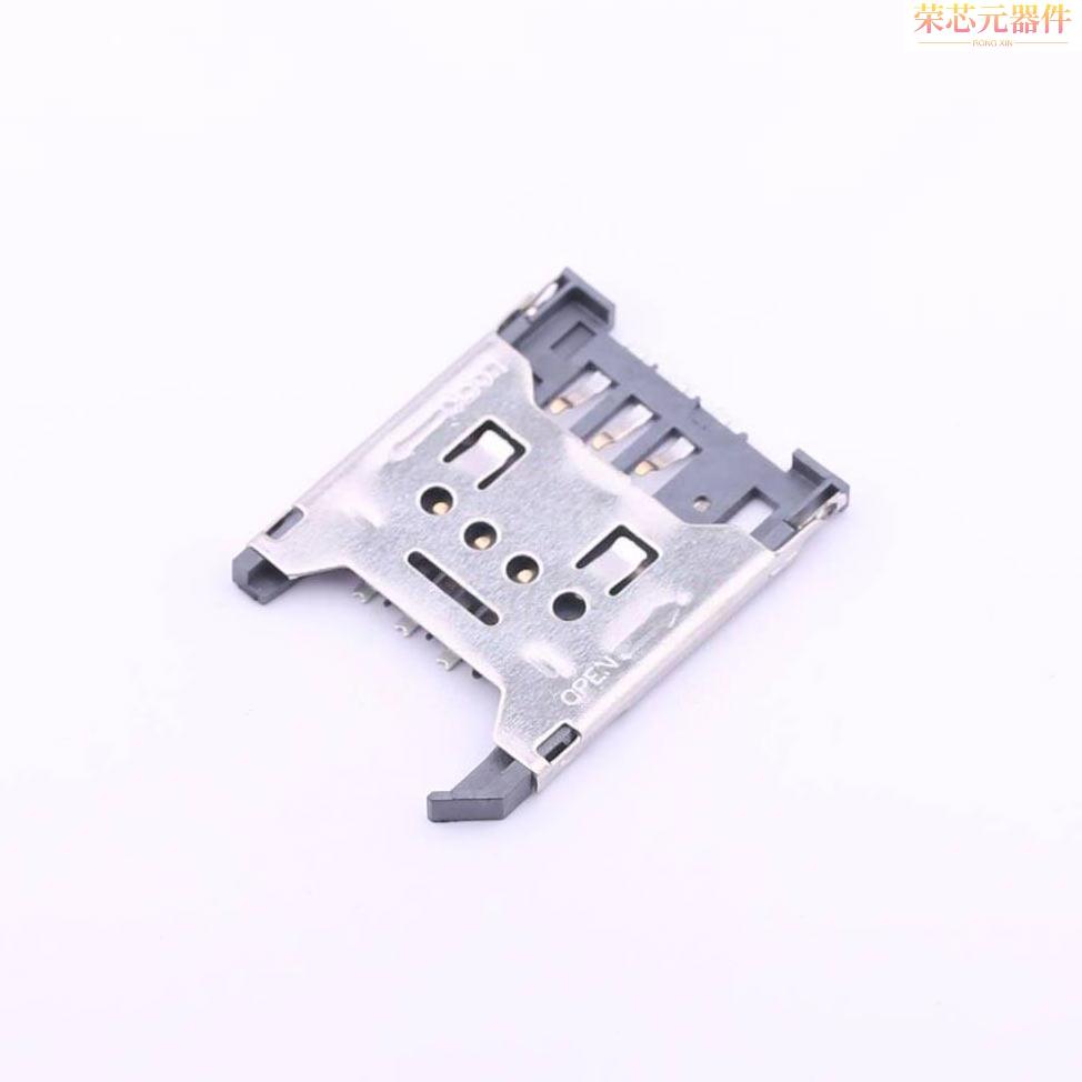 SIM-08A原装「翻盖式 MiniSIM卡 卡座」正品