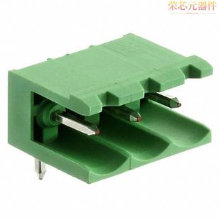 BLOCK HDR 3POS 282815 5.08MM」正品 「TERM 90DEG 3原装