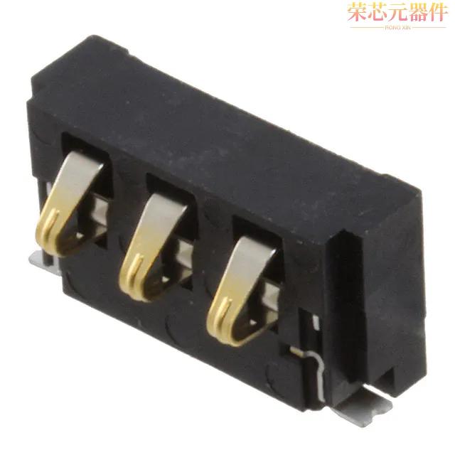 1746142-1原装「CONN SPRING BATTERY 3POS R/A SMD」正品