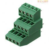 SIDE ENT 1727751原装 PCB」正品 BLK 3.81MM 「TERM