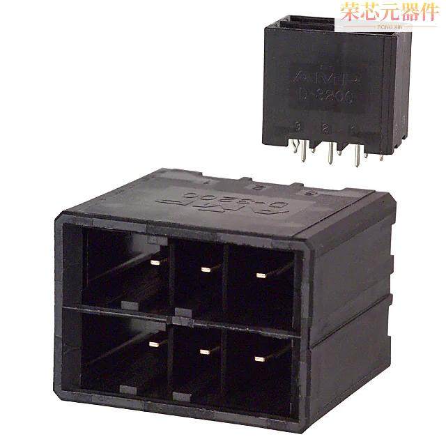 2-178140-2原装「CONN HEADER VERT 6POS 5.08MM」正品