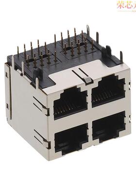 E5908-57A132-L原装「CONN MOD JACK R/A 8P8C SHIELDED」正品