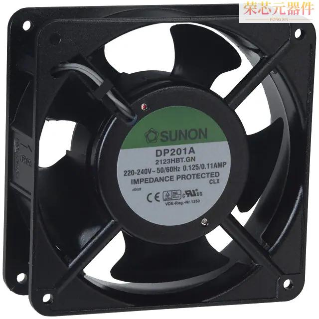DP201A-2123HBT.GN原装「FAN AXIAL 120X38MM 220/240