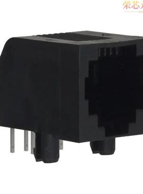 5555165-1原装「CONN MOD JACK 6P6C R/A UNSHLD」正品