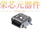 2-1734035-4原装「CONN RCPT USB2.0 MINI B SMD R/A」正品