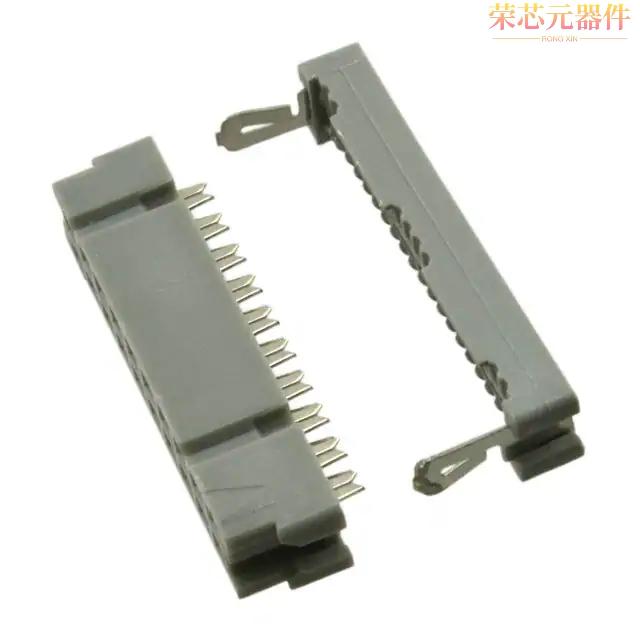 3421-7000原装「CONN RCPT 20P IDC 26-28AWG GOLD」正品