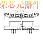 531134-4原装「CONN RCPT 150POS 0.1 GOLD PCB」正品