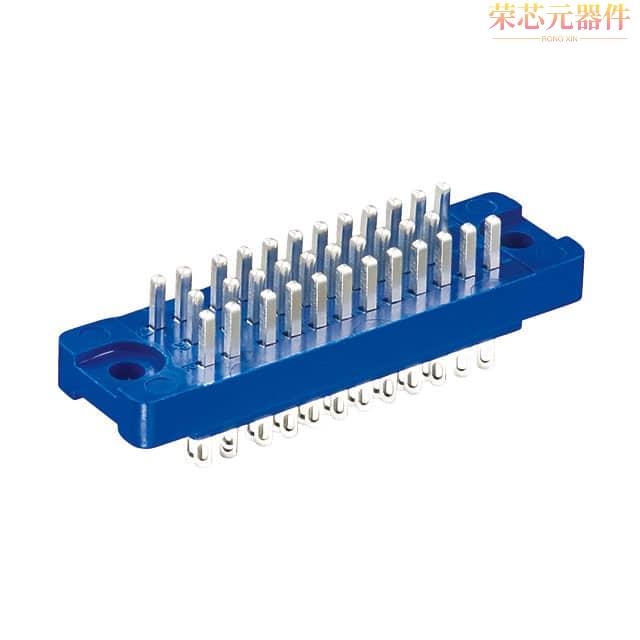 P-1634BA(09)原装「CONN PLUG 34POS SOLDER SILVER」正品