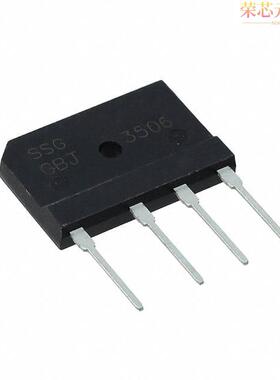 GBJ2502原装「BRIDGE RECT 1PHASE 200V 25A GBJ」正品