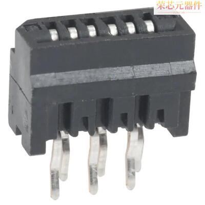 HLW6S-2C7LF原装「CONN FFC FPC VERT 6POS 1MM PCB」正品