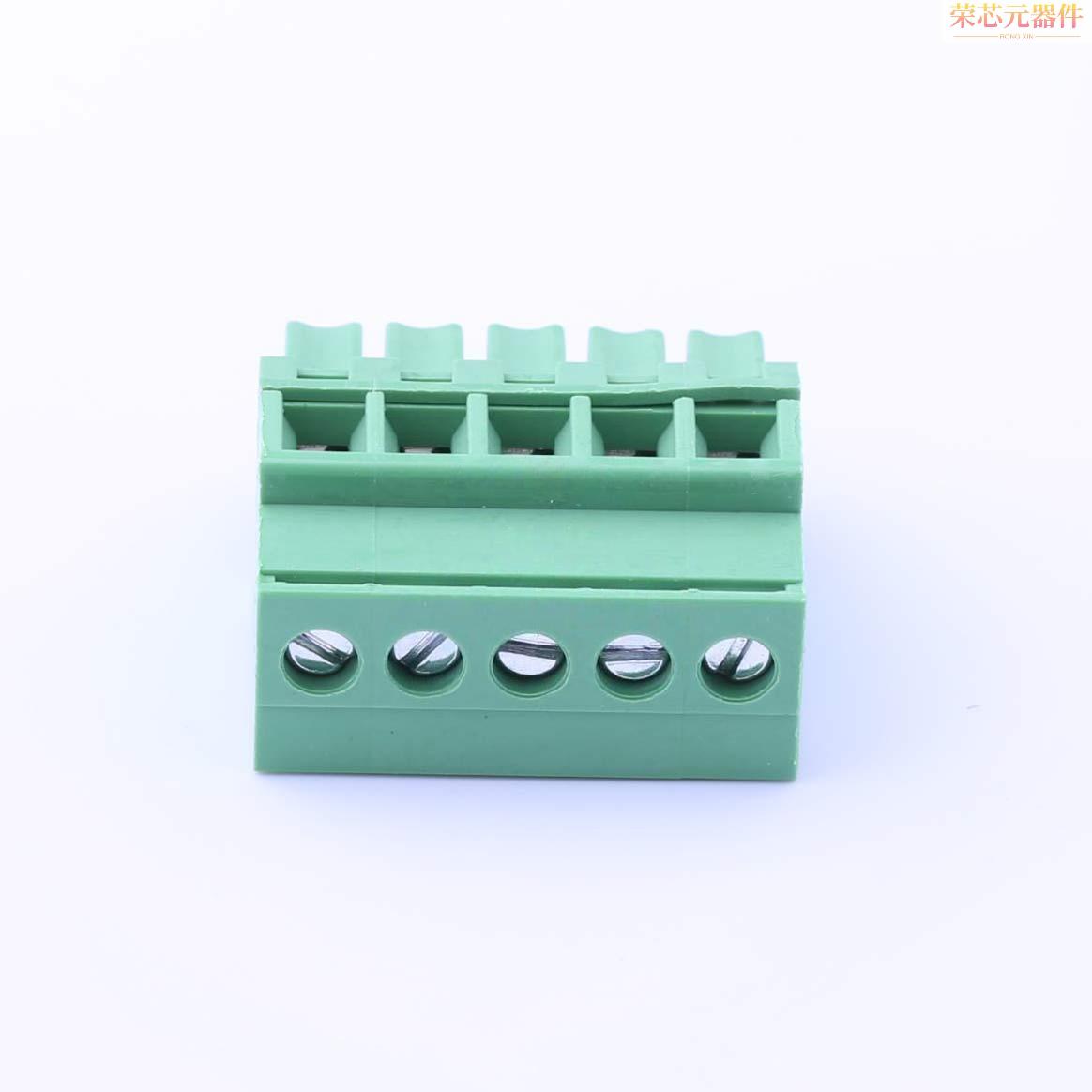 WJ15EDGKB-3.81-5P原装「插拔式接线端子 5Pin 间