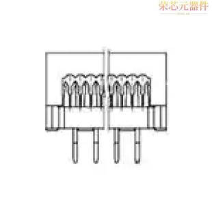 「CONN DIP PCB」正品 111382 20POS 7原装 IDC HDR