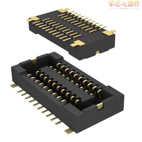 AXT520124原装「CONN SOCKET 20POS SMD GOLD」正品