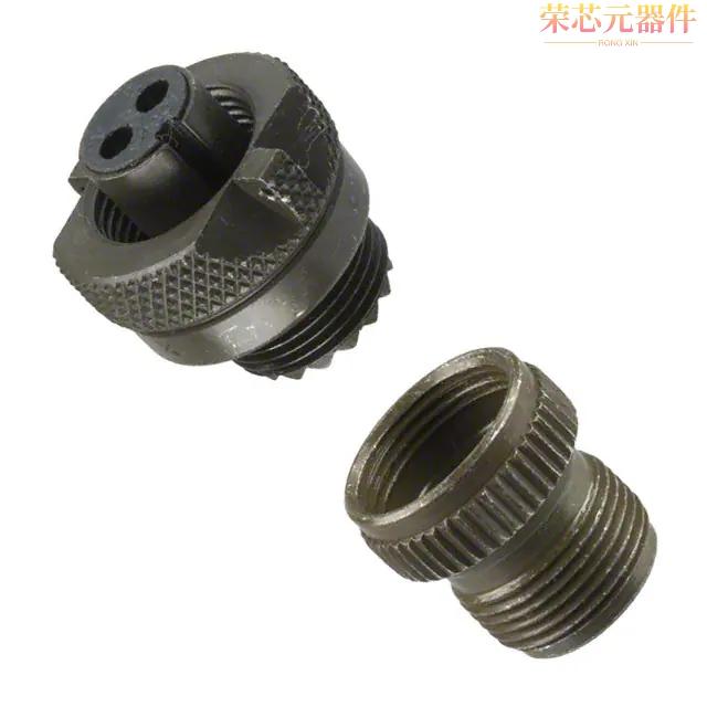 MS3106A10SL-4S原装「CONN PLUG FMALE 2P SILV SLDR