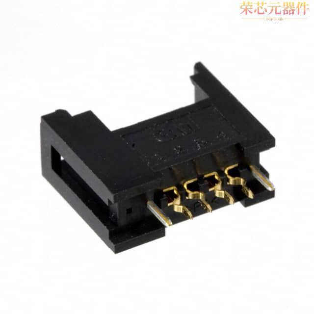 37204-62B3-004PL原装「CONN RCPT 4POS 0.079 GOLD PCB」正品