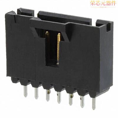 5-104362-6原装「CONN HEADER VERT 7POS 2.54MM」正品