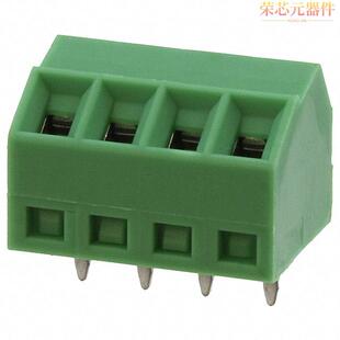 4POS BLOCK 55DEG 3.5MM 1751112原装 PCB」正品 「TERM