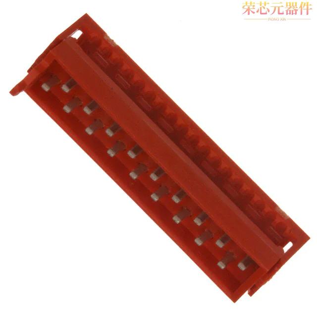 1-215083-8原装「CONN PLUG 18POS IDC 28AWG TIN」正品