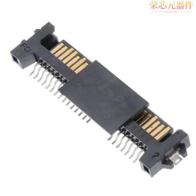 10101788-002CLF原装「CONN SATA PLUG 22POS SLD R/A
